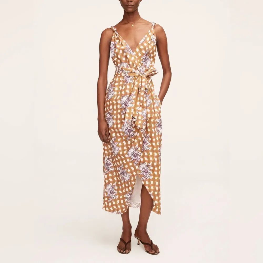 Rebecca Taylor Gingham Daisy Whisper Dress